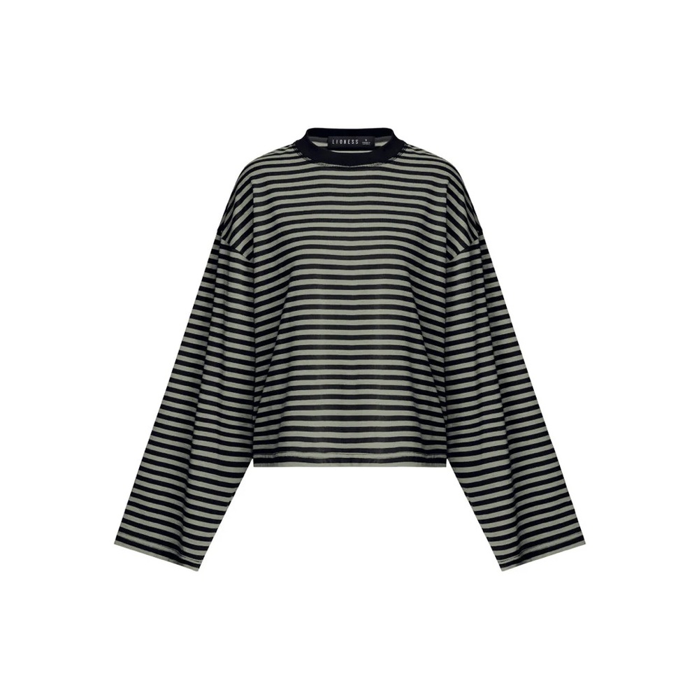 Lioness BLOOM LONG SLEEVE | FOREST STRIPE C00 - Picture 6 of 8
